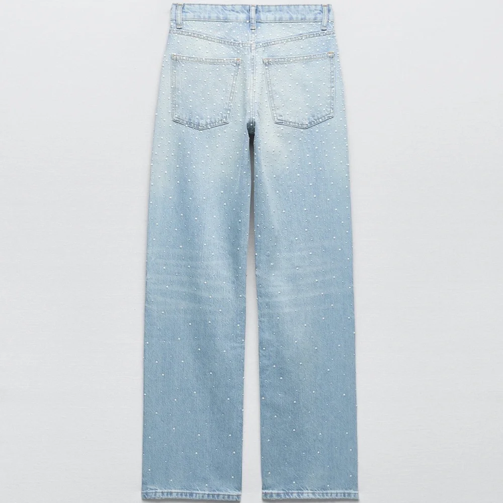 ZARA PEARL TRF WIDE LEG JEANS_5